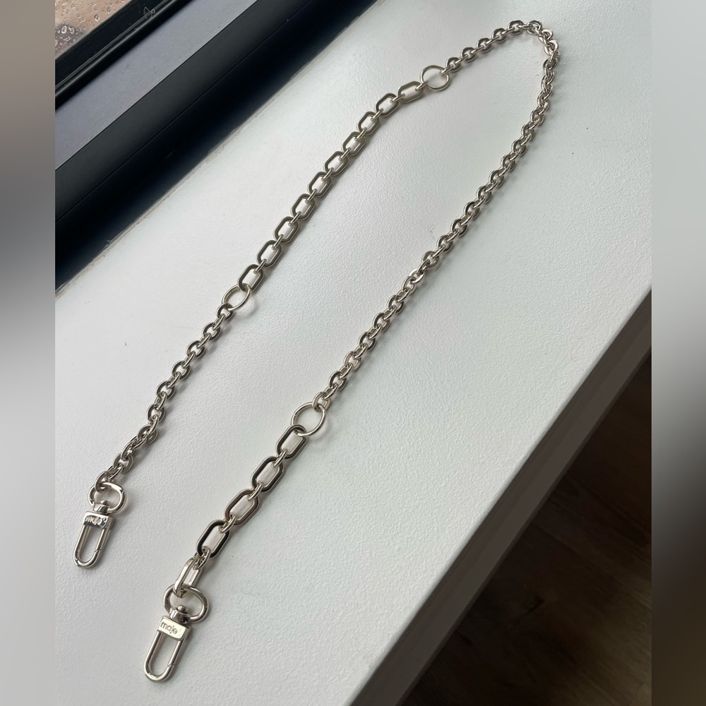 Maje link chain strap